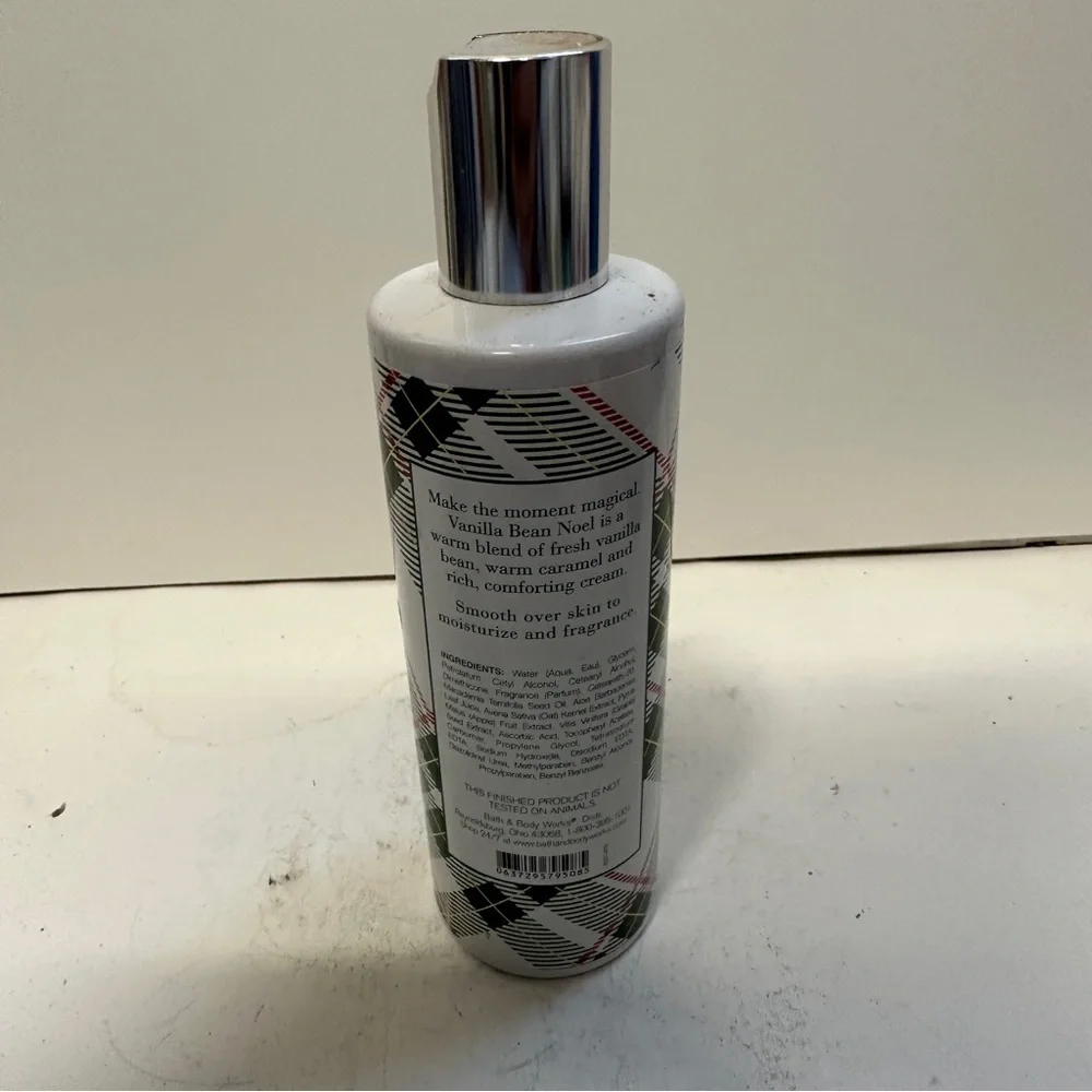 Bath & Body Works Vanilla Bean Noel Body Lotion 10 OZ